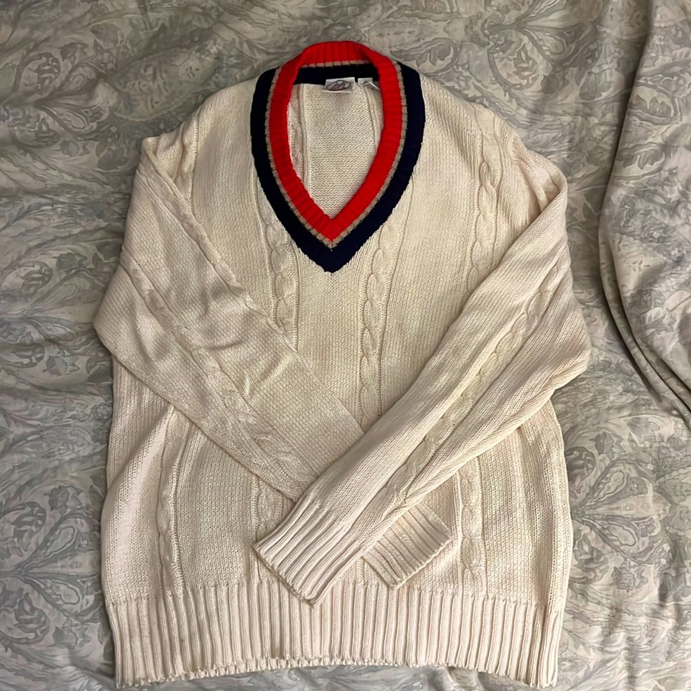 Vintage tennis sweater